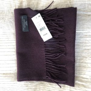 Bloomingdale's Cashmere Purple Scarf